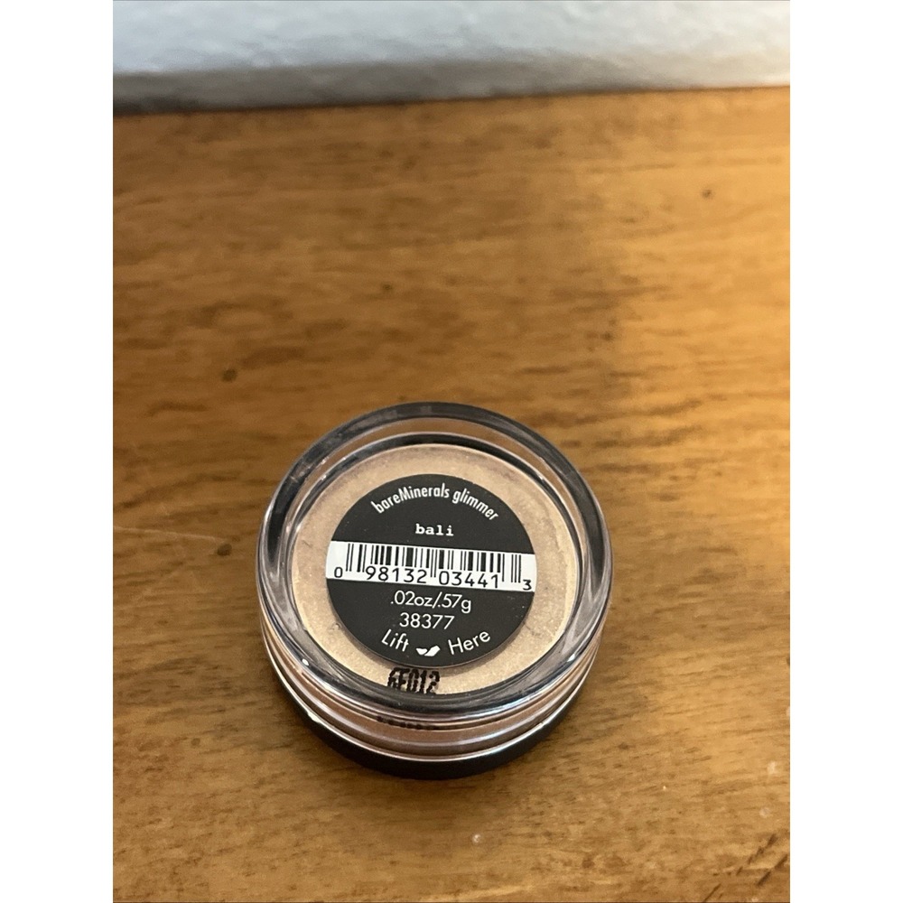 bareMinerals Bali 38377 Glimmer Eyeshadow Eye Shadow Color .02oz Sealed